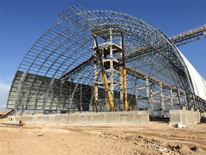 衡阳煤机油桶翘工程网架